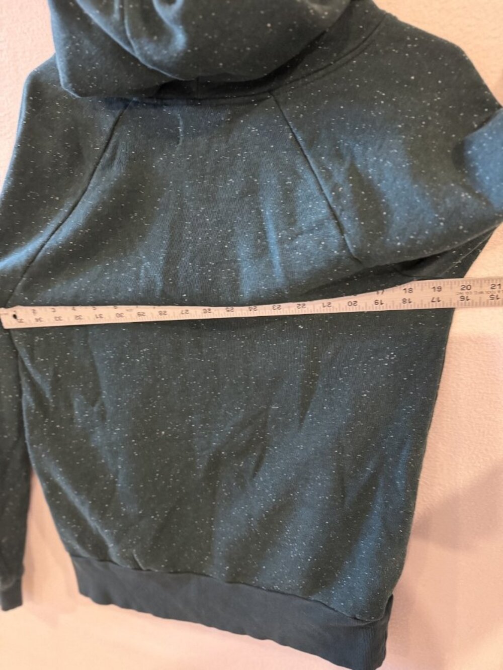 HAPPY EARTH MISTY FOREST HOODIE SZ S RELAXED HOODIE WITH OVERSIZE HOOD - Picture 7 of 7